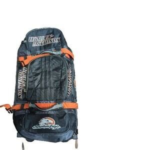 Harley Davidson Screamin Eagle Rolling Luggage Equipment Bag Suitcase Duffle